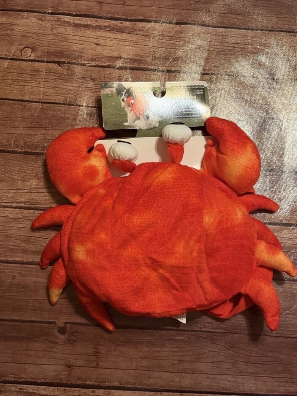 Ashland Halloween Pet Costume Red Crab Large New Dog